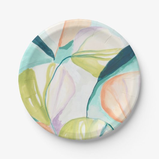 扇花IV ペーパープレート (正面)