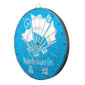 扇蝶 ダーツボード (正面右)