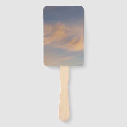 扇風機の上に浮かぶワイシの雲 ハンドファン (正面)