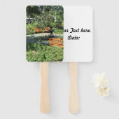 扇風機の上の穏やかな噴水 ハンドファン (正面&裏面)