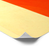 扇風機を持つアールデコレディ ポスター (角)