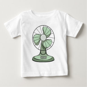 扇風機 ベビーTシャツ