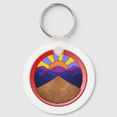 扇風機 – 地質ロゴ キーホルダー (裏面)