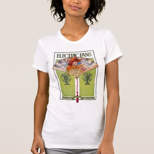 扇風機Ad Tシャツ (正面)