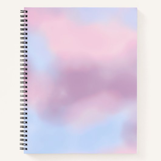 手おもしろいに持ち離れ残ったフローラ薄紫名女の子 ノートブック (正面)