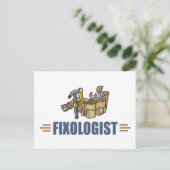 手おもしろい利 ポストカード (スタンド正面)