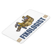 手おもしろい利 マグネット (左側)