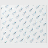 手おもしろい型 ラッピングペーパー (フラット)