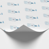 手おもしろい型 ラッピングペーパー (角)