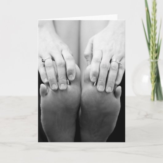 手および足 カード (正面)