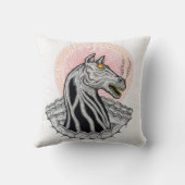 手および馬を祈ること クッション (裏面)