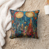 手お洒落クッションを持つ友達 クッション (ブランケット)