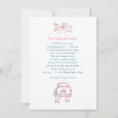 手お洒落ファンキー引き結婚の写真 サンキューカード (裏面)