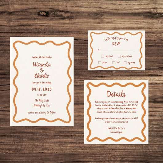 手お洒落動縁ど波結婚おもしろい70s 招待状