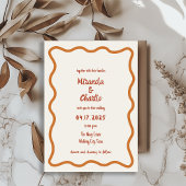 手お洒落動縁ど波結婚おもしろい70s 招待状