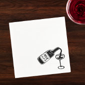 手お洒落引きカスタムのボトル結婚 スタンダードカクテルナプキン