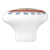 手お洒落引きカラフルデザインセラミック引き セラミックノブ (側面)