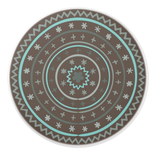 手お洒落引きカラフルデザインセラミック引き セラミックノブ (正面)