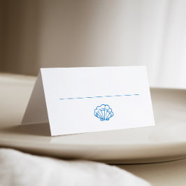 手お洒落引きシェル プレイスカード