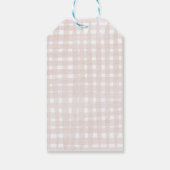 手お洒落引きハッピーイースター ギフトタグ (裏面)