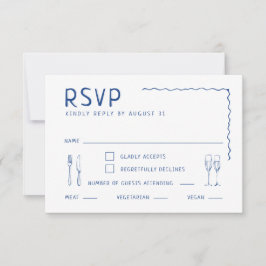 手お洒落引き図解入りの、写真付きの結婚の 出欠カード