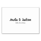 手お洒落引き座席表 テーブルナンバー (裏面)