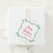 手お洒落引き弓クリスマスプレゼント フェイバータグ (インサイチュ)