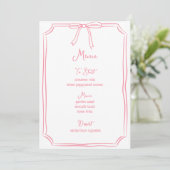 手お洒落引き弓コケガーリーットピンク メニュー (スタンド正面)