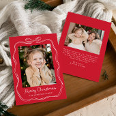 手お洒落引き弓フレーム赤2写真 シーズンカード