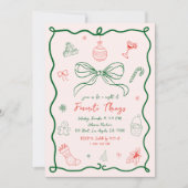 手お洒落引き物お気に入りの贈与交換 招待状