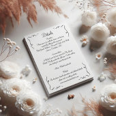 手お洒落引き結婚の詳細 エンクロージャーカード