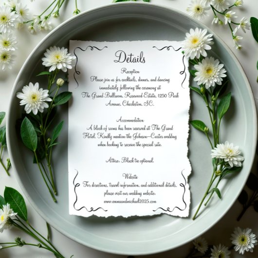 手お洒落引き結婚の詳細 エンクロージャーカード