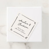 手お洒落引き結婚の フェイバータグ (インサイチュ)