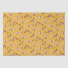 手お洒落引き網ボーホパターン 薄葉紙