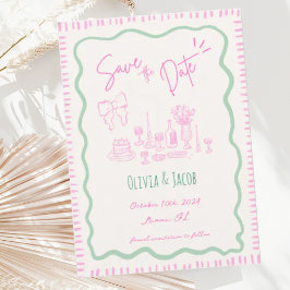 手お洒落引き落書きボイ結婚ブ 招待状