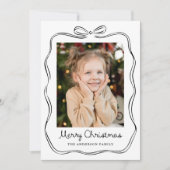 手お洒落引き黒弓フレーム2写真 シーズンカード (正面)