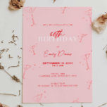 手お洒落描きマルティーニ60th誕生日パーティー 招待状<br><div class="desc">このお洒落誕生日パーティーの招待は、レトロな手書き文字を使用した60thバースデーパーティーに最適縁どである。レイアウト、フォント、文字サイズの変更など、このデザインの高度なカスタマイズを行うには、上クリックの「」ボタカスタマイズンを使用してください。何か連絡質問があれば私に頼む！</div>