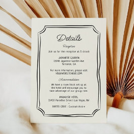 手お洒落描き予測できなの情結婚報 エンクロージャーカード