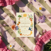 手お洒落絵を描天のフォーク結婚の セーブザデート