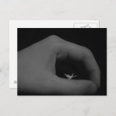 手から生まれた ポストカード (正面/裏面)