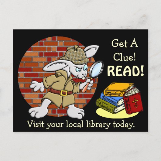 手がかりを掴め！ 読! ポストカード (正面)