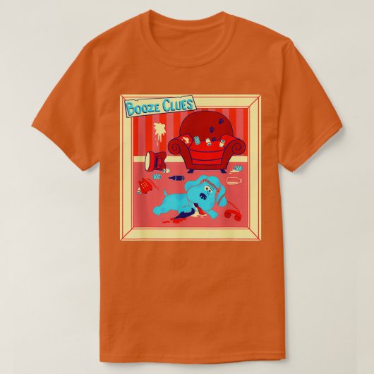 手がかりを飲む Tシャツ (デザイン正面)