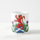 手がつけられないライオン コーヒーマグカップ (中央)