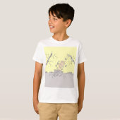 手が待って救済る Tシャツ (正面フル)