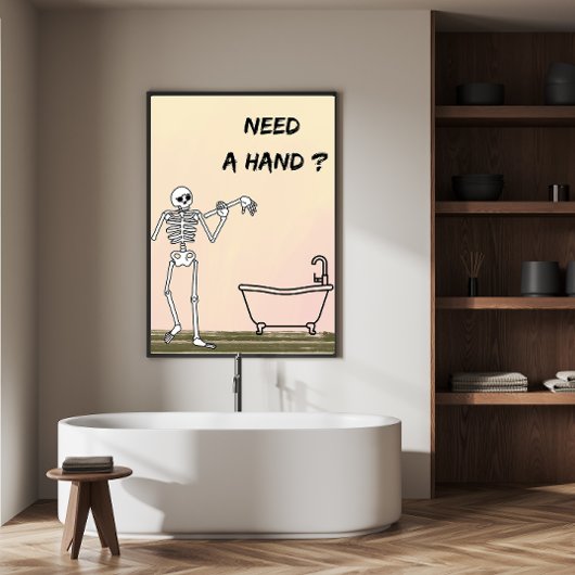 手が必要か？ ポスター