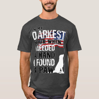 手が必要な時、私はポープレミアムを見つけた Tシャツ