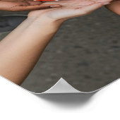 手が虹の脳自閉症の神経多様性を保持 ポスター (角)