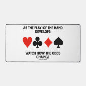 手が遊発達して、確率を見る デスクマット (正面)