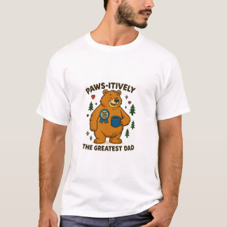 手ぐら素晴らしのパパ Tシャツ