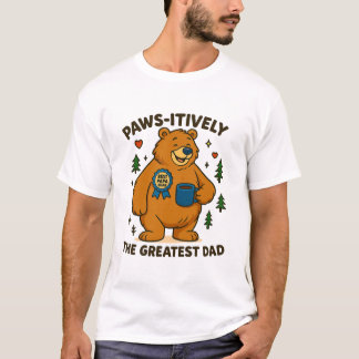 手ぐら素晴らしのパパ Tシャツ